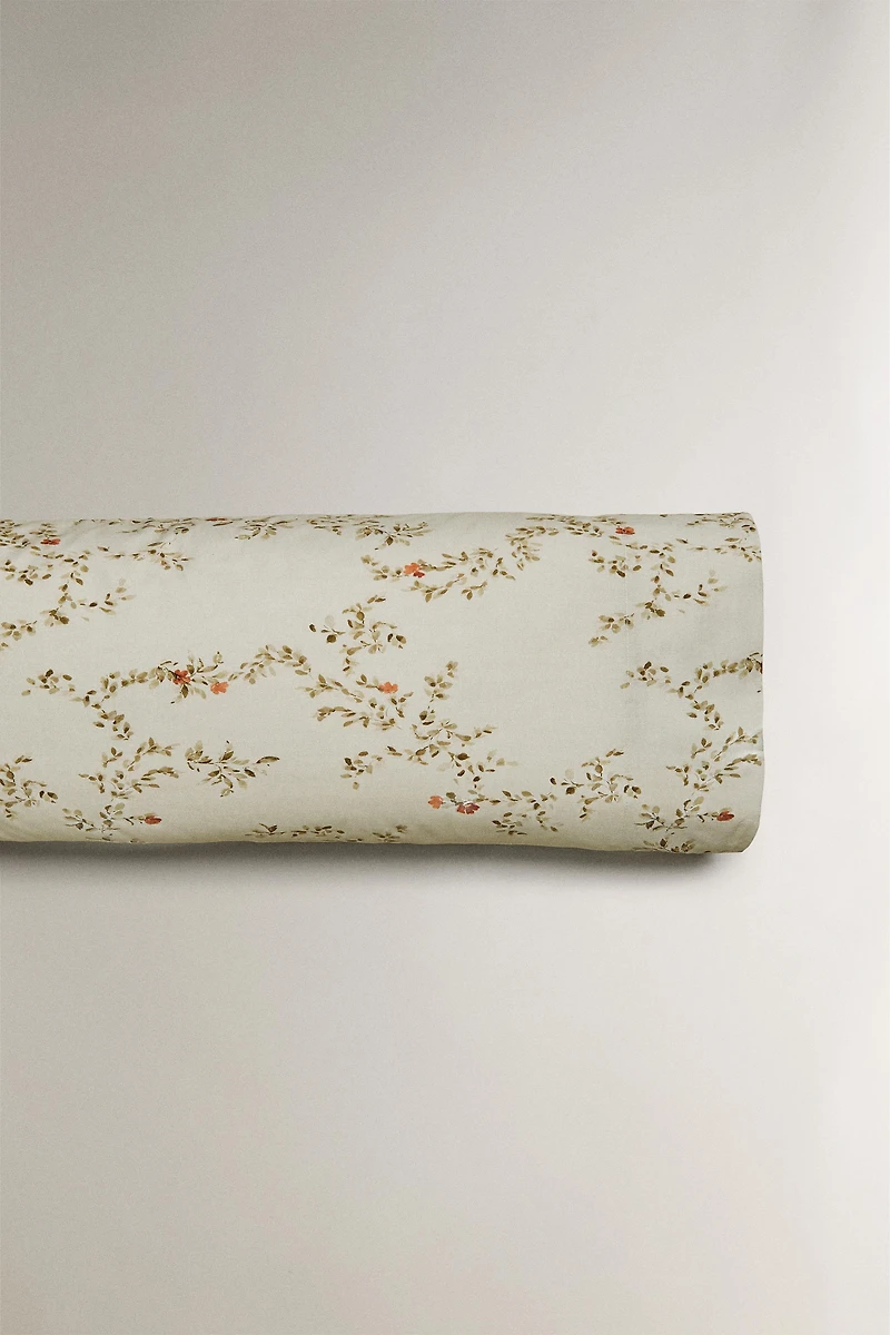 LEAF PRINT PILLOWCASE