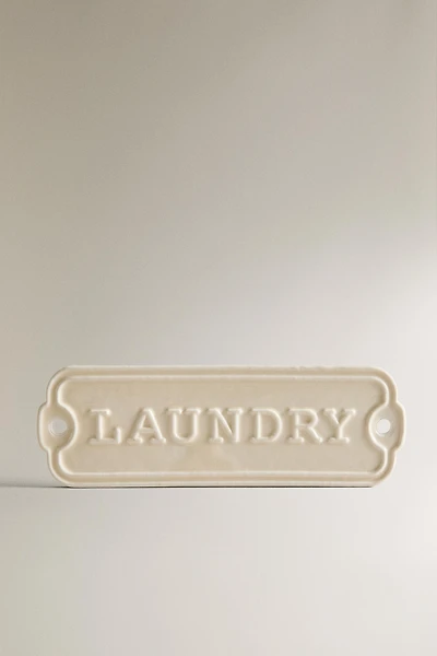LAUNDRY DECORATIVE PLAQUE
