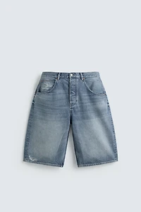 BAGGY FIT DENIM SHORTS