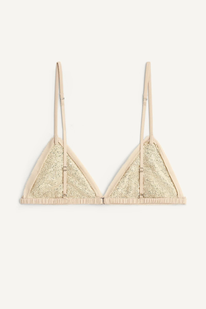 LIMITED EDITION SEQUIN BRA