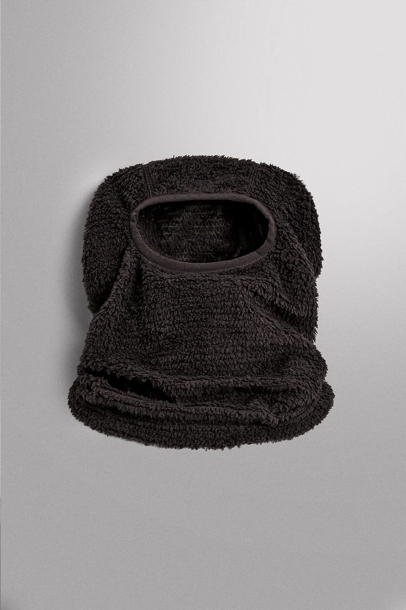 TEXTURED FLEECE SKI BALACLAVA