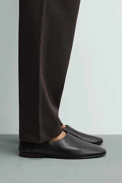 MOCASSINS EN CUIR