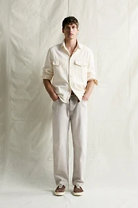 STRAIGHT ANKLE JEANS