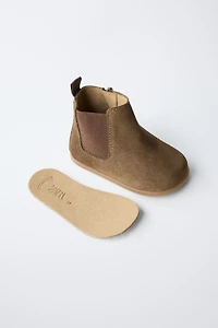 BOTTES EN CROÛTE DE CUIR BAREFOOT