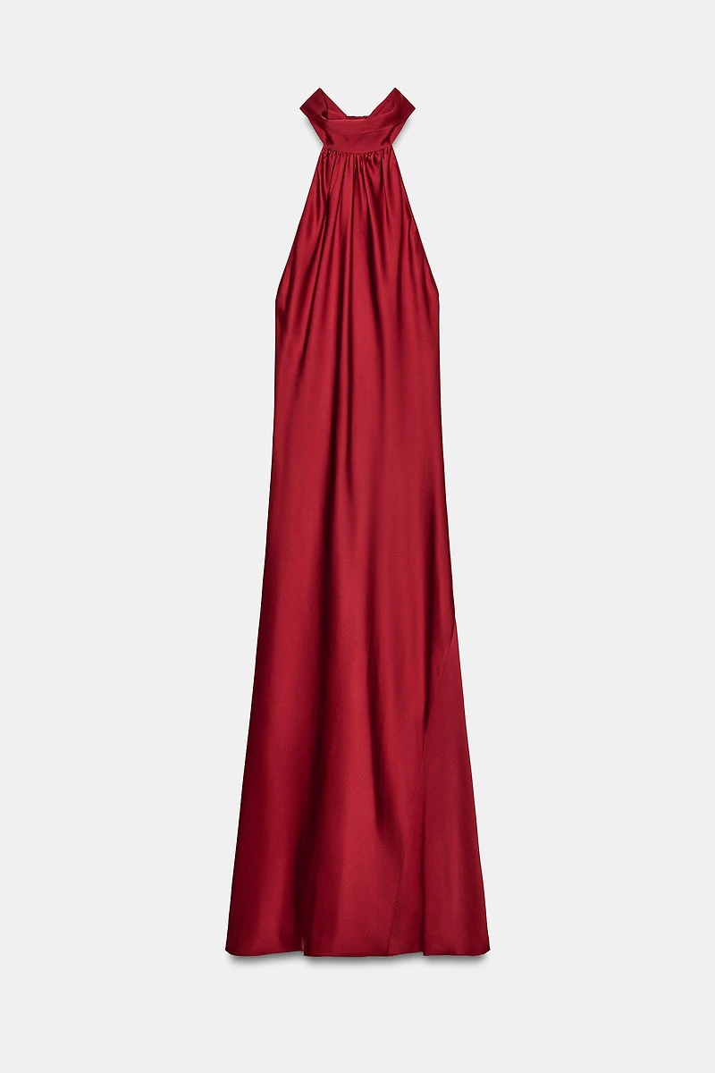 ROBE HALTER SATINÉE ZW COLLECTION