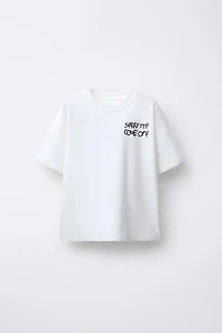 GRAFFITI PRINT T-SHIRT