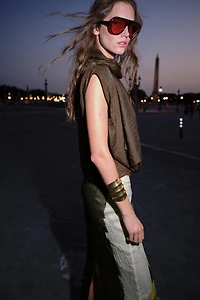 TOP FLUIDE FOULARD
