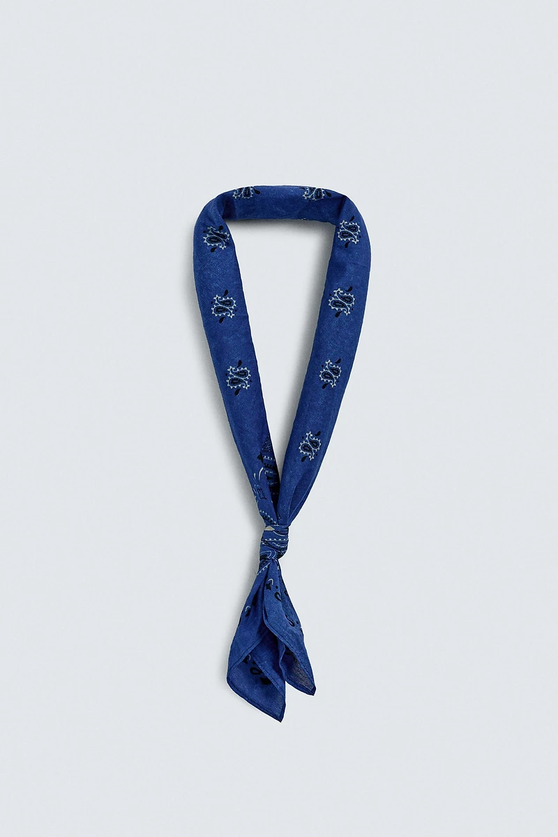 PAISLEY PRINT BANDANA AARON LEVINE X ZARA