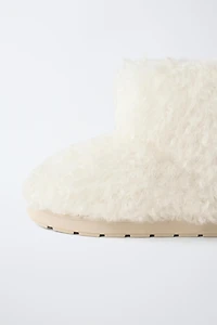 FAUX FUR SNOW BOOTS