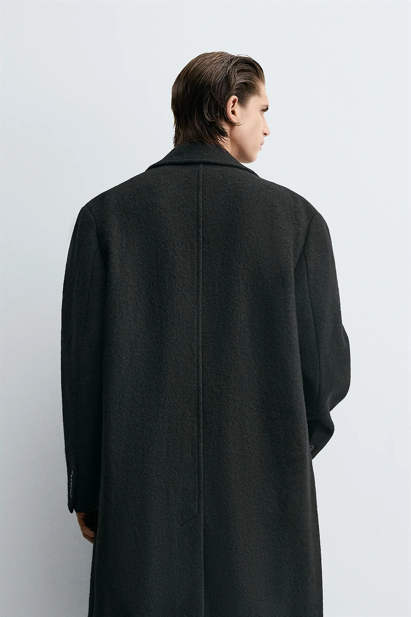 WOOL COAT BOUCLÉ TEXTURE