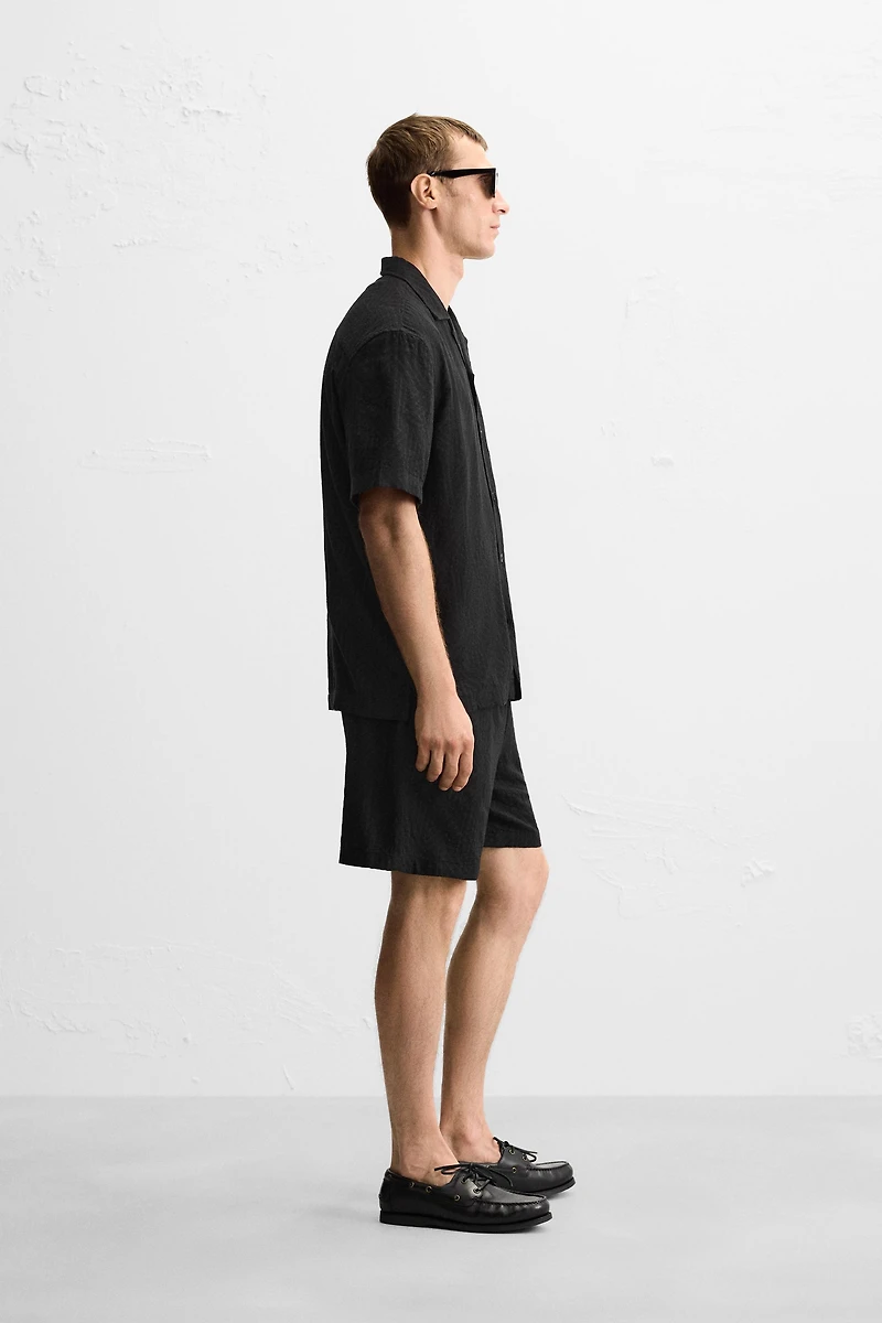 GEOMETRIC JACQUARD SHORTS