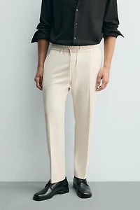 JOGGER WAIST STRETCH PANTS
