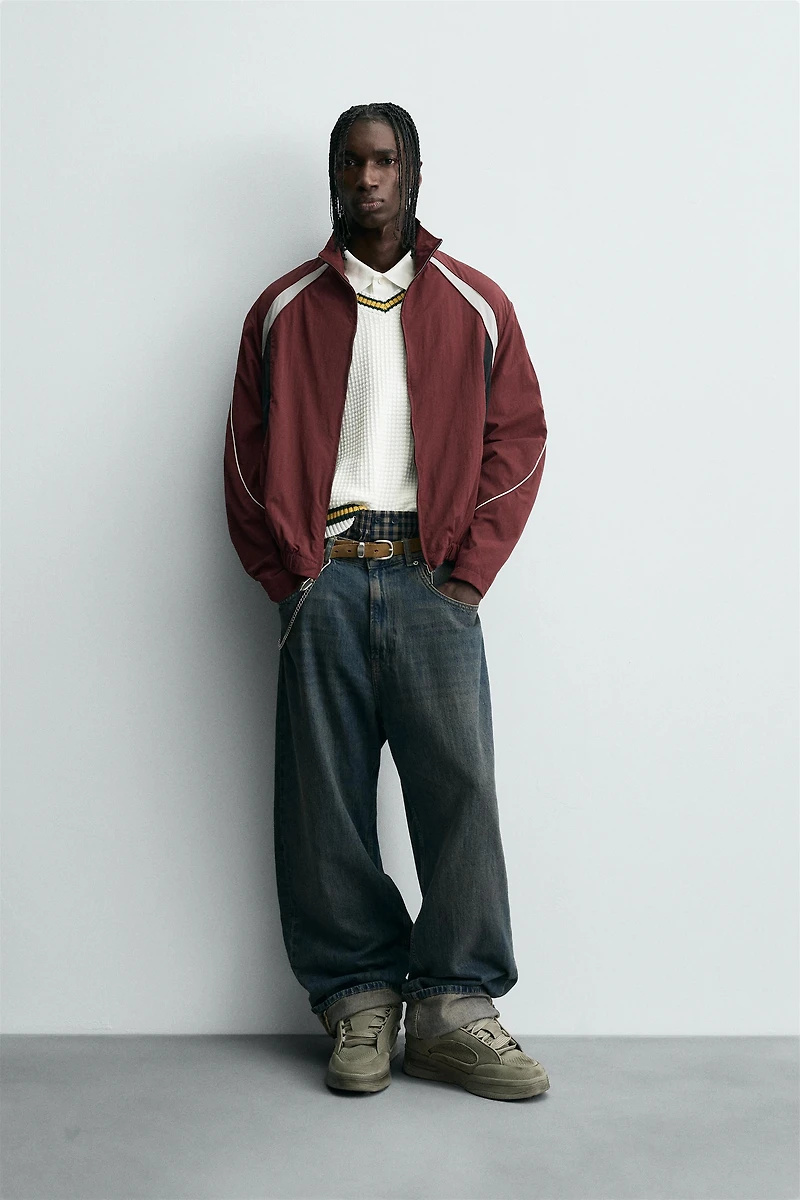 COLOR BLOCK CONTRAST TECHNICAL JACKET