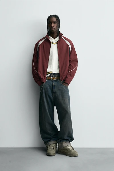 COLOR BLOCK CONTRAST TECHNICAL JACKET