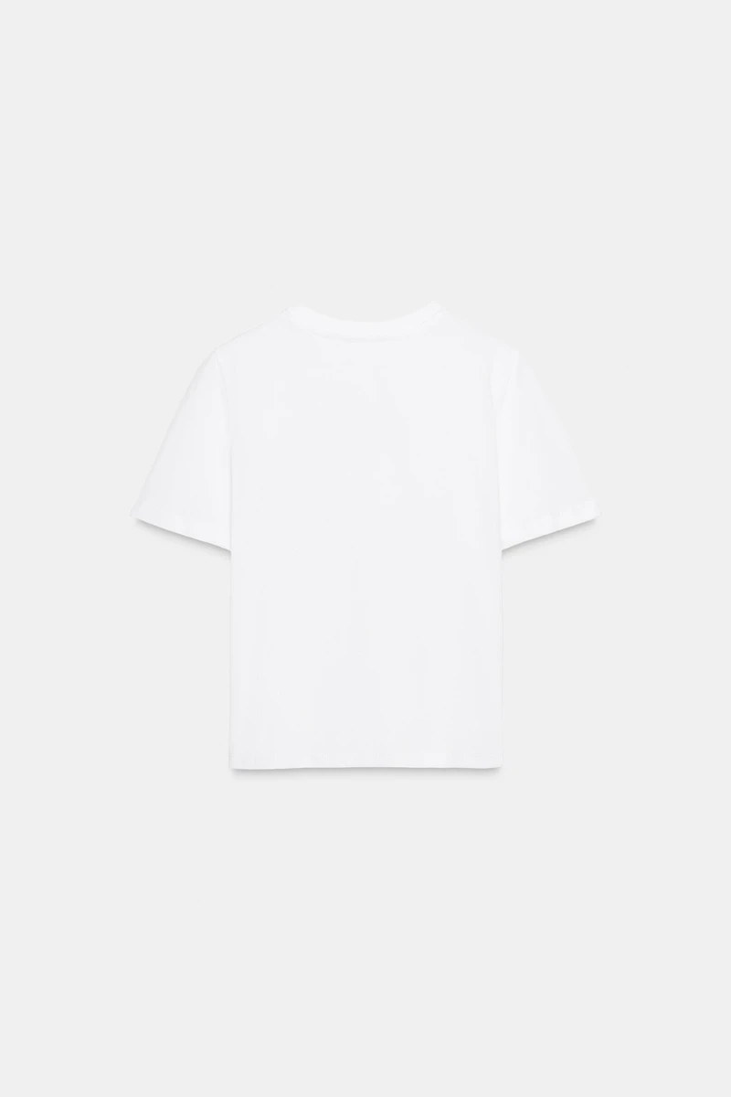 SHORT SLEEVE T-SHIRT WITH LABEL