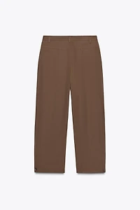 ZW COLLECTION PLEATED PANTS WITH LOOPS