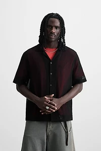 CHEMISE STRUCTURE OUVERTE