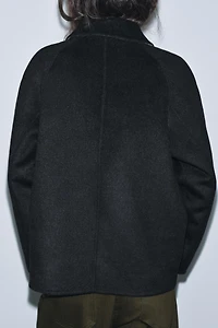 WOOL BLEND JACKET ZW COLLECTION