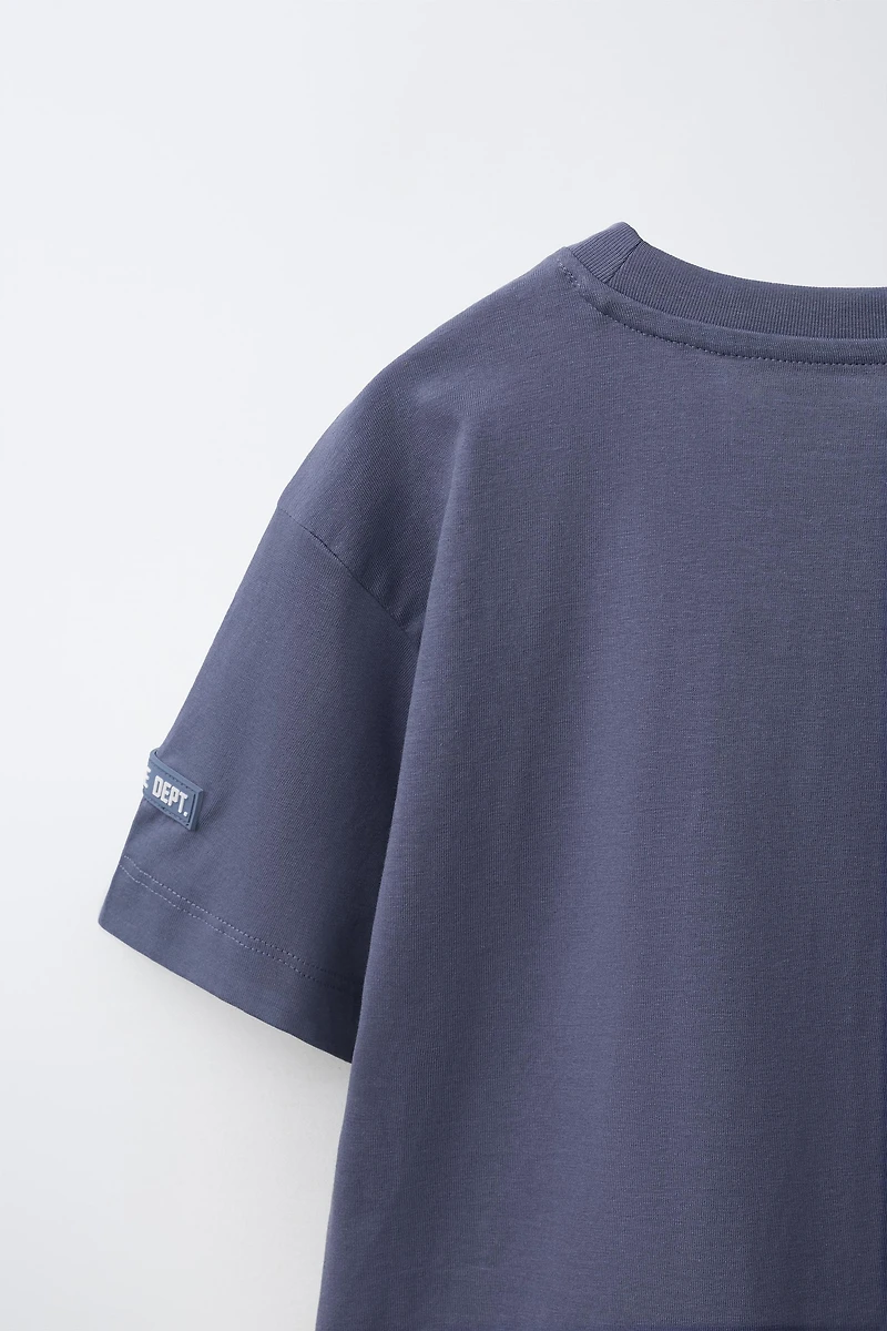 NUMBER PRINT T-SHIRT