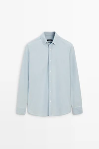 100% cotton denim shirt