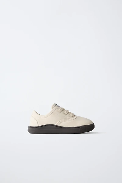 COTTON SKATE SNEAKERS