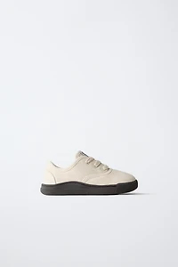 COTTON SKATE SNEAKERS