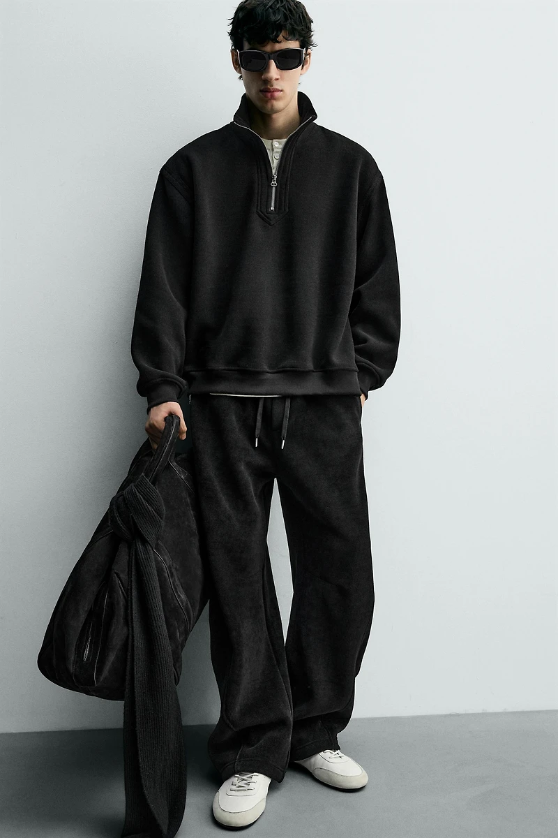 BALLOON FIT CORDUROY PANTS