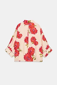 CHEMISE À IMPRIMÉ FLEURI