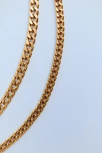 LOT DE 2 COLLIERS CHAÎNE À MAILLONS