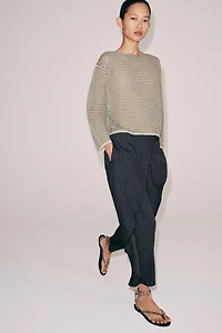 FINE KNIT STRIPED JUMPER