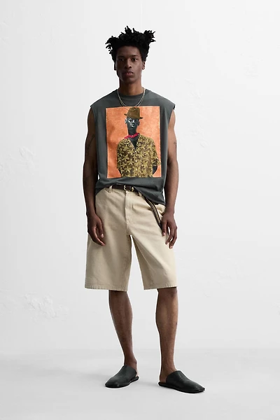 BAGGY FIT BERMUDA SHORTS © OTIS KWAME KYE QUAICOE