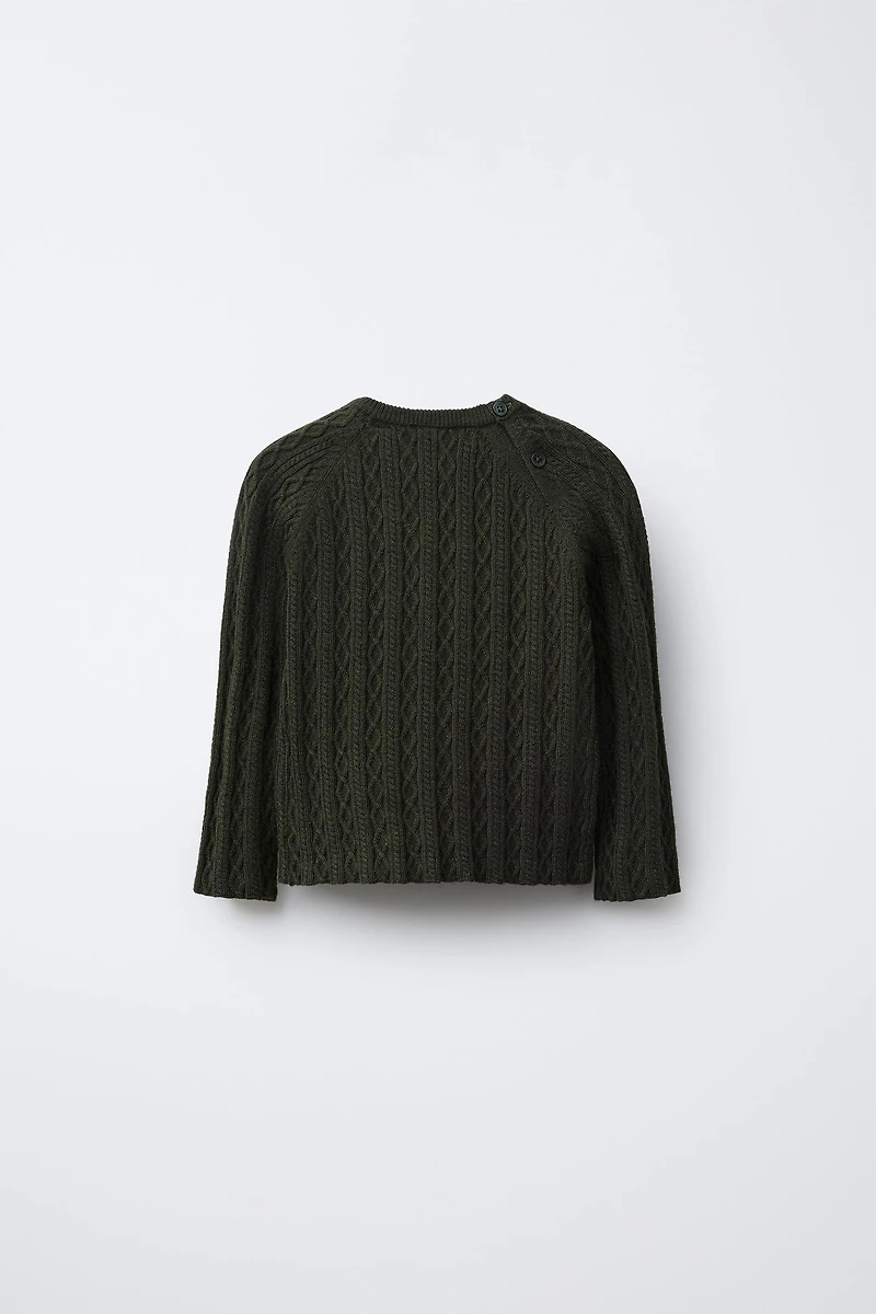 CABLE KNIT JUMPER