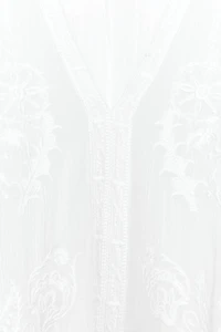 ZW COLLECTION EMBROIDERED CAPE BLOUSE