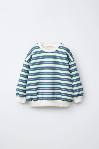STRIPED SWEATSHIRT