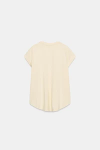 ASYMMETRIC COTTON T-SHIRT