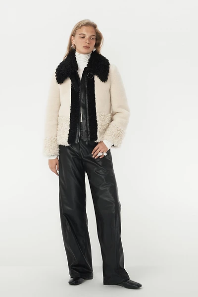 FAUX FUR PATCHWORK JACKET - THE ITEM ZARA WOMAN