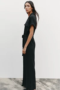 FLOWY POCKET JUMPSUIT