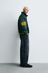 COMBINATION BOMBER JACKET