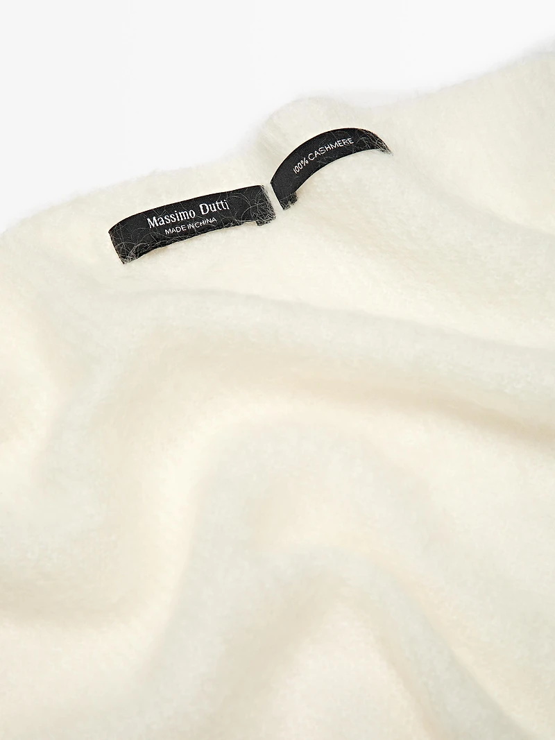 100% cashmere bandana