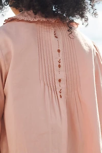 LIMITED EDITION EMBROIDERED FLORAL SHIRT