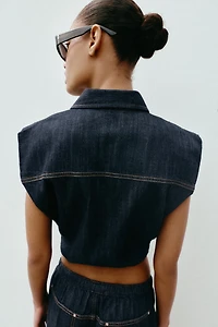 Z1975 DENIM BALLOON VEST