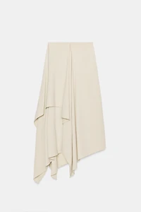 FLOWY ASYMMETRIC SKIRT