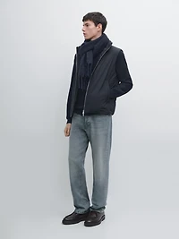 Veste sans manches ultralégère et déperlante en duvet mélangé