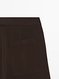 Pantalon habillé large