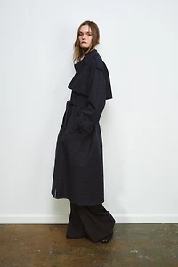 PLAID TRENCH COAT ZW COLLECTION LIMITED EDITION