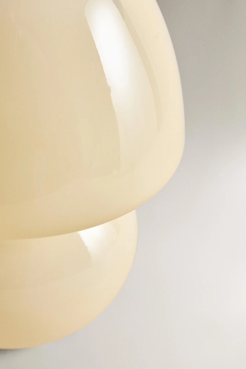 GLASS TABLE LAMP