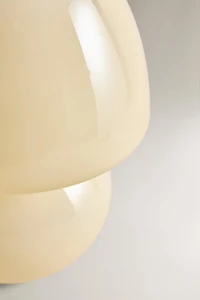GLASS TABLE LAMP