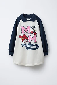 MY MELODY © SANRIO RAGLAN SLEEVE PLUSH DRESS