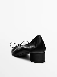 High-heel ballerinas