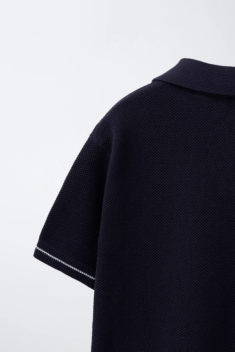 POLO EN MAILLE PIQUÉ